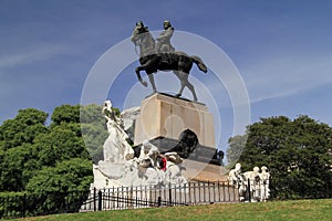The Mitre Monument in the Recoleta neighborhood of Buenos Aires