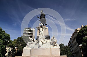 The Mitre Monument in the Recoleta neighborhood of Buenos Aires