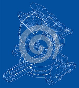 Mitre saw blade concept