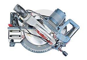 Mitre saw isolated