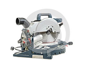 Mitre saw isolated