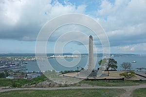 Mitridat monument in Kerch, Crimea