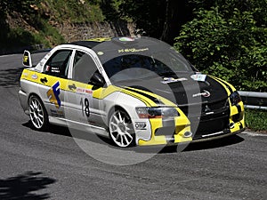 Mitsubishi evo 9 RC rally car