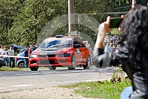 Mitsubishi Lancer Evo VIII tuning rally car