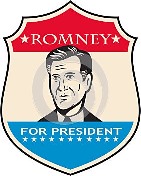 Mitt Romney For American President Shield
