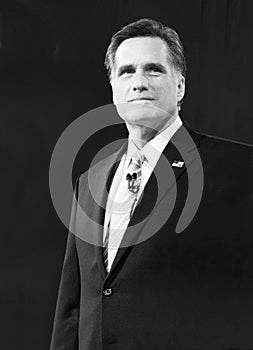 Mitt Romney Republican US Presidential Candidate