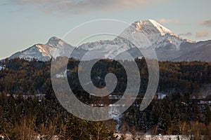 Mittagskogel in wintertime