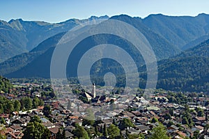 Mittenwald in the bavarian alps