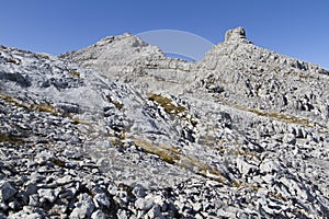 Mitterhorn peak in the Austrian Alps, Europe