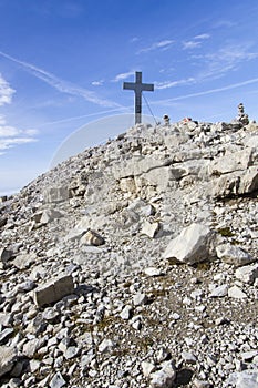 Mitterhorn summit in the Austrian Alps