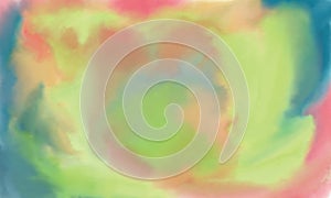 Mix of abstract hippy clouds, background in differ photo