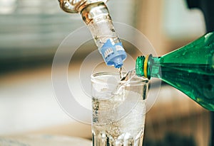 Mix alcoholic drinks