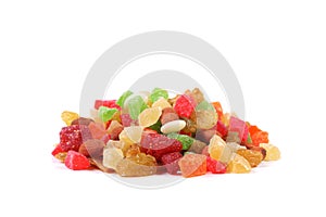 Mix of candied fruits and nuts