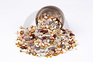 Mix dried legumes