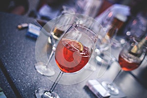 Mix drinks With Aperol Spritz