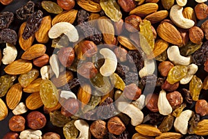 Mix of dry nuts