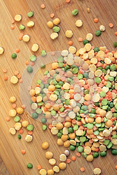 Mix of dry peas