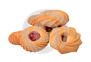Mix flavour bakery biscuits set image photo