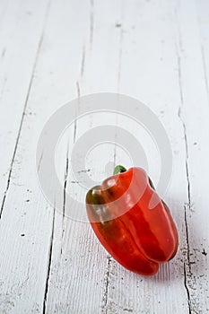 Mix of fresh vegetables.Red pepper photo