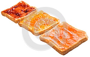 Mix Fruit Jam Spread And Toast III