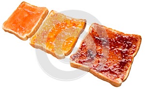 Mix Fruit Jam Spread And Toast IX