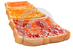 Mix Fruit Jam Spread And Toast VII