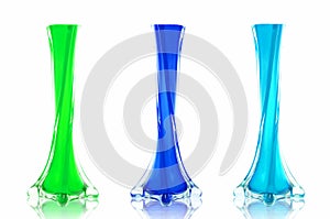 Mix glass vase