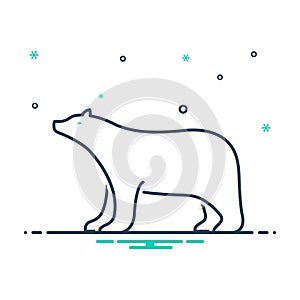 Mix icon for Bear, grizzly and omnivores