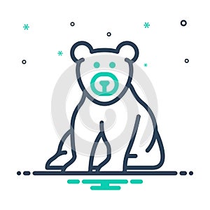 Mix icon for Bear, grizzly and wild