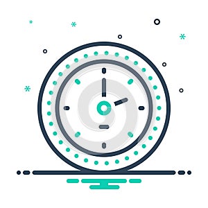 Mix icon for Clock, watch and timer