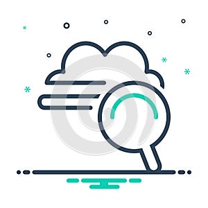 Mix icon for Cloud Search, estimate and optimization