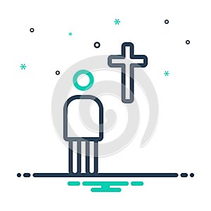 Mix icon for Devote, prayer and religion photo