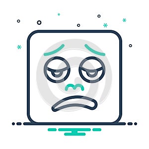 Mix icon for Disappointed, frustrated and hopeless