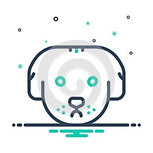 Mix icon for Dog, pooch and puppy