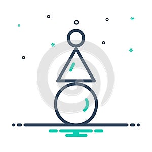 Mix icon for Equilibrium, balance and stasis