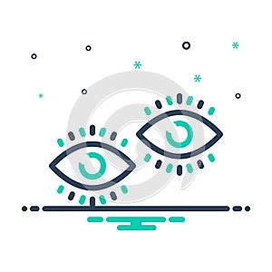 Mix icon for Eyes, look and sight