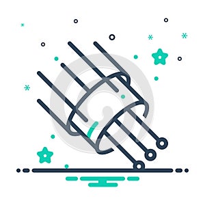 Mix icon for Fiberoptic, cable and broadband