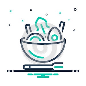 Mix icon for Food, edible and meal