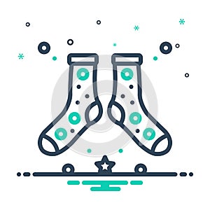 Mix icon for Fuzziness, socks and nudes