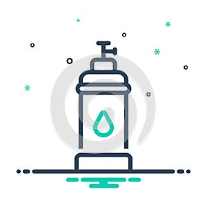 Mix icon for Gas, fuel and liquid