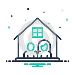 Mix icon for Household, manage and mortgage