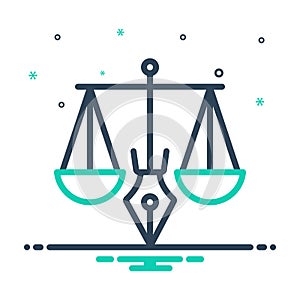 Mix icon for Legitimacy, legality and justice