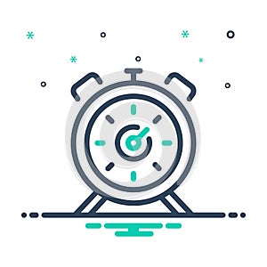 Mix icon for Limiting, time and clock