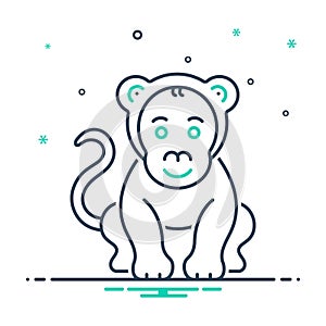 Mix icon for Monkey, lemur and omnivores