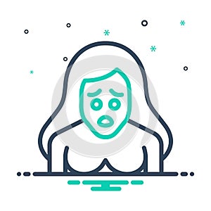 Mix icon for Nervous, disquieting and uneasy