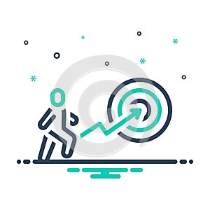 Mix icon for Objectives, purpose and focus