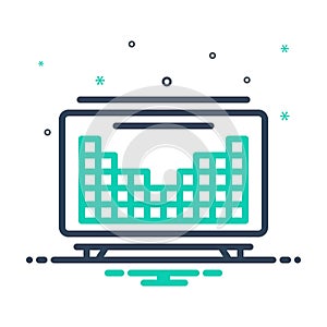 Mix icon for Periodic, periodic table and chemistry