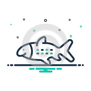 Mix icon for Pike, carp and fish