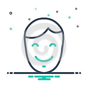 Mix icon for Pleased, smile and happy