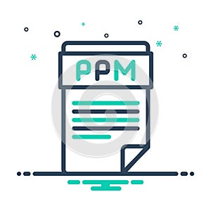 Mix icon for Ppm, doc and document